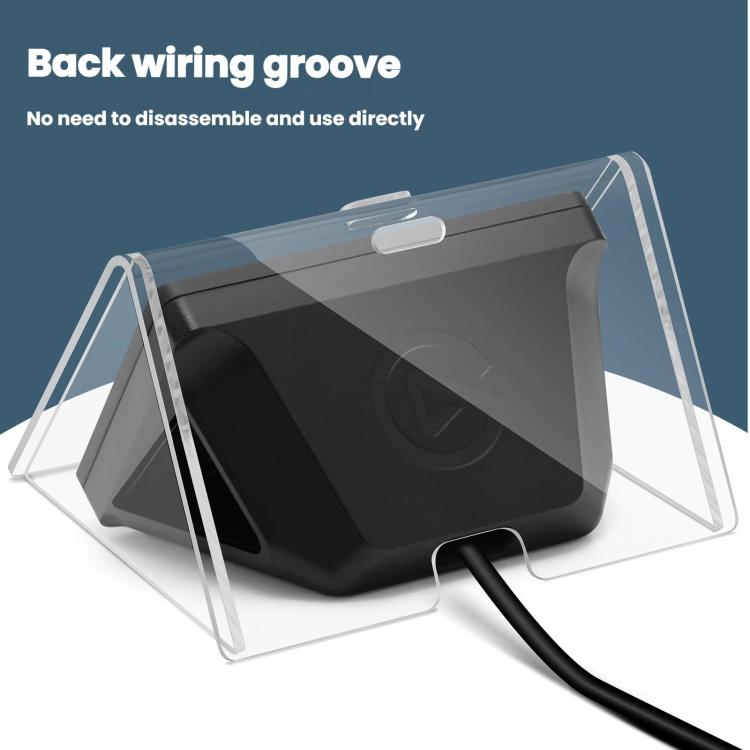 For Elgato Stream Deck MK.2 Live Console Dustproof Acrylic Cover(Transparent) - Cover Case by buy2fix | Online Shopping UK | buy2fix