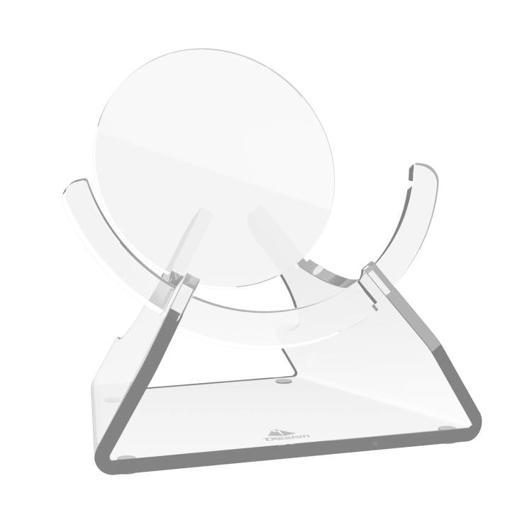 TXESIGN For Google Nest Mini Speaker Desktop Storage Upright Base Stand(Transparent) - Speaker Bracket by TXESIGN | Online Shopping UK | buy2fix