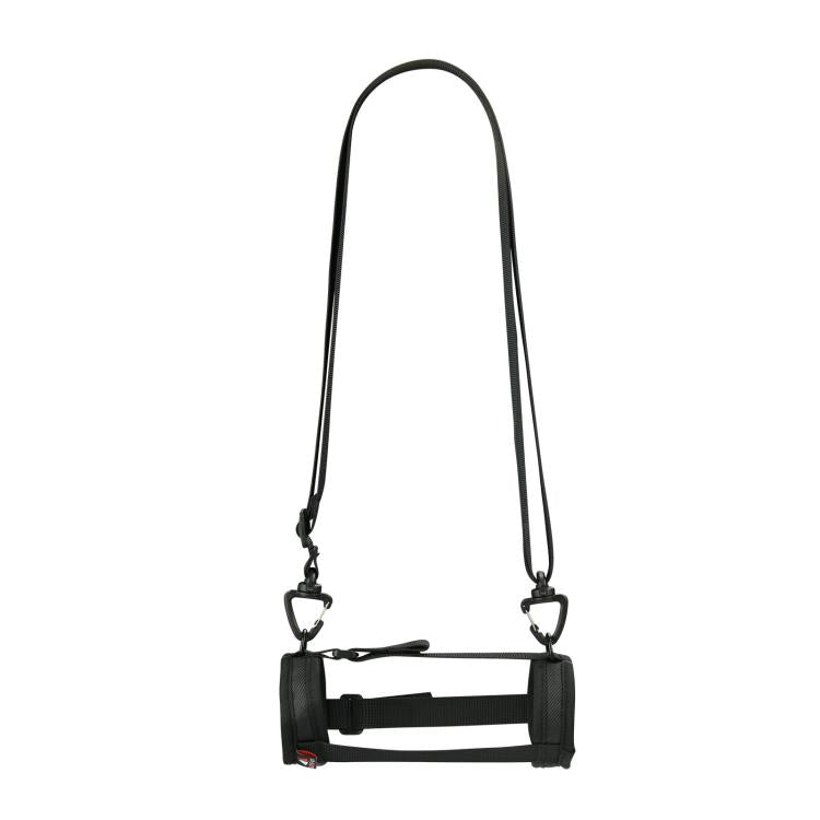 For JBL Flip 7/6 Bluetooth Speaker Portable Protective Case With Single Shoulder Strap(Black) - Protective Case by buy2fix | Online Shopping UK | buy2fix