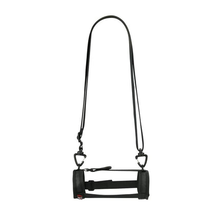 For JBL Flip 7/6 Bluetooth Speaker Portable Protective Case With Single Shoulder Strap(Black) - Protective Case by buy2fix | Online Shopping UK | buy2fix