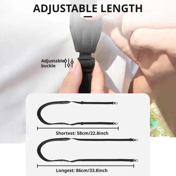 For DJI RC Pro 2 Remote Controller CQT Strap Buckle Holder Aluminum Alloy Hook With Shoulder Strap - Others by CQT | Online Shopping UK | buy2fix