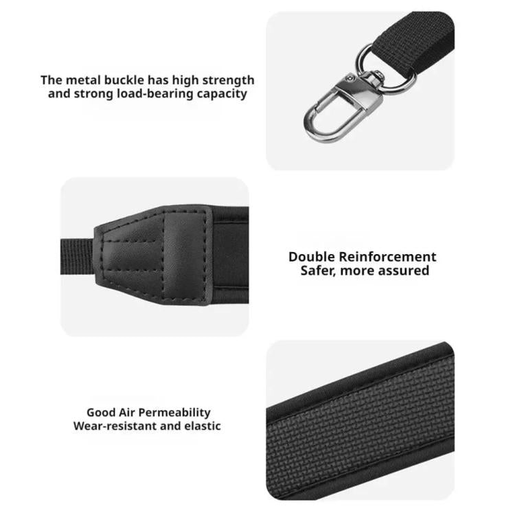 For DJI RC Pro 2 Remote Controller CQT Strap Buckle Holder Aluminum Alloy Hook With Shoulder Strap - Others by CQT | Online Shopping UK | buy2fix