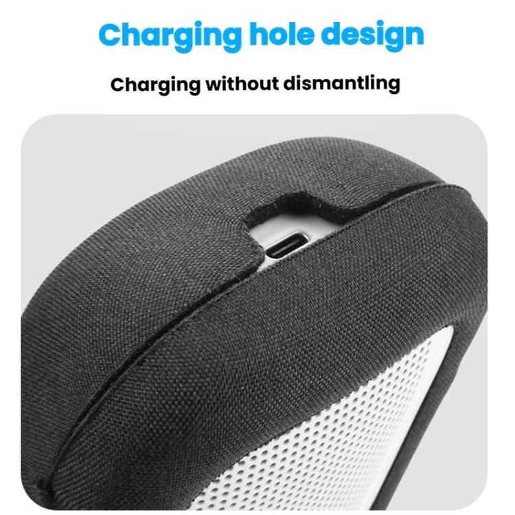 For Bose SoundLink Flex 1/2 Generation Speaker Protective Cover EVA Shoulder Strap(Black) - Protective Case by buy2fix | Online Shopping UK | buy2fix