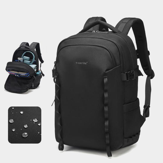 Tigernu Large Capacity Sports & Travel Backpack 15.6 Inch Lightweight Business Laptop Bag(Black)
