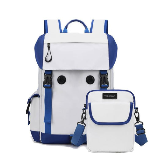 Tigernu Detachable Split Design 2-In-1 Backpack 14-Inch Laptop Bag With Flip-Top For Travel, Work & Daily Use Blue Magnetic - Backpack by Tigernu | Online Shopping UK | buy2fix