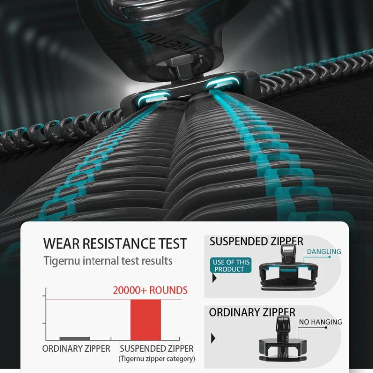 Tigernu Detachable Split Design 2-In-1 Backpack 14-Inch Laptop Bag With Flip-Top For Travel, Work & Daily Use Blue Magnetic - Backpack by Tigernu | Online Shopping UK | buy2fix