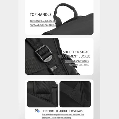 Tigernu School Backpack 14-Inch Laptop Bag With Flip-Top For Travel, Work & Daily Use Blue Regular - Backpack by Tigernu | Online Shopping UK | buy2fix