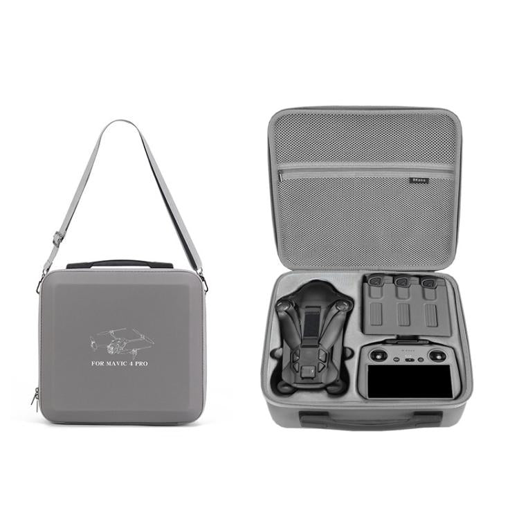 For DJI Mavic 4 Pro Fly More Combo BKANO Shoulder Bag Handbag Storage Box(Gray) - Backpacks & Bags by BKANO | Online Shopping UK | buy2fix