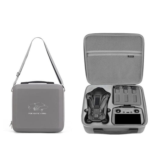 For DJI Mavic 4 Pro Fly More Combo BKANO Shoulder Bag Handbag Storage Box(Gray) - Backpacks & Bags by BKANO | Online Shopping UK | buy2fix