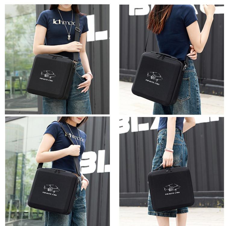 For DJI Mavic 4 Pro Fly More Combo BKANO Shoulder Bag Handbag Storage Box(Gray) - Backpacks & Bags by BKANO | Online Shopping UK | buy2fix