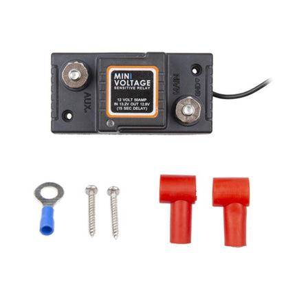 Mini VSR Intelligent Dual Battery Isolator For Motorcycle Karts - Relays by buy2fix | Online Shopping UK | buy2fix