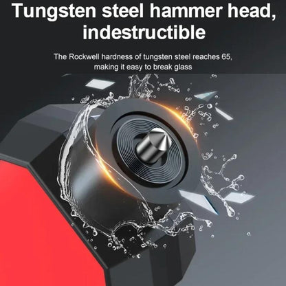 Car Safety Hammer Emergency Window Breaker(Black) - Emergency Hammer by buy2fix | Online Shopping UK | buy2fix