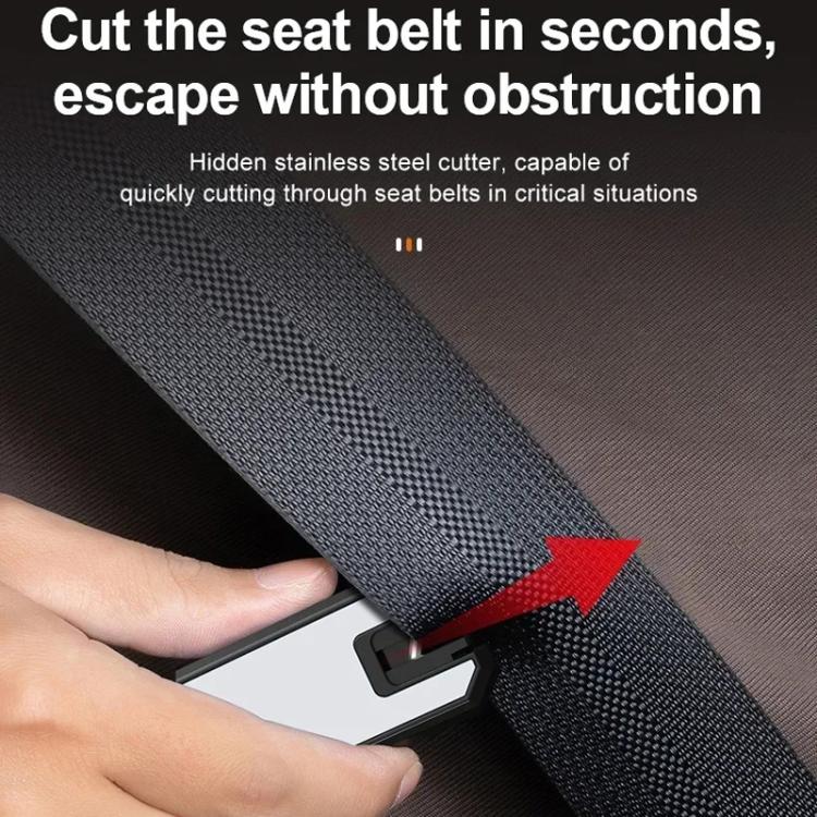 Car Safety Hammer Emergency Window Breaker(Black) - Emergency Hammer by buy2fix | Online Shopping UK | buy2fix