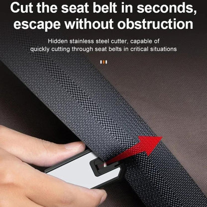 Car Safety Hammer Emergency Window Breaker(White) - Emergency Hammer by buy2fix | Online Shopping UK | buy2fix