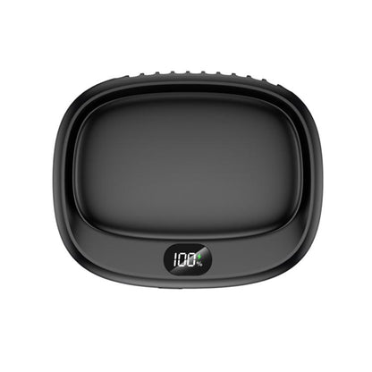 USB Outdoor High-power Bladeless Waist-hanging Portable Fan(DQ239 Black) - Electric Fans by buy2fix | Online Shopping UK | buy2fix