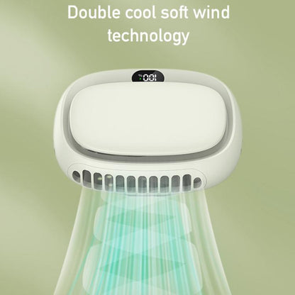 USB Outdoor High-power Bladeless Waist-hanging Portable Fan(DQ239 Black) - Electric Fans by buy2fix | Online Shopping UK | buy2fix