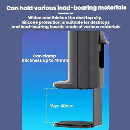 Portable High-speed Rail Airplane Dining Table Mobile Phone Holder, Model: 109B+2402 - Universal Car Holders by buy2fix | Online Shopping UK | buy2fix