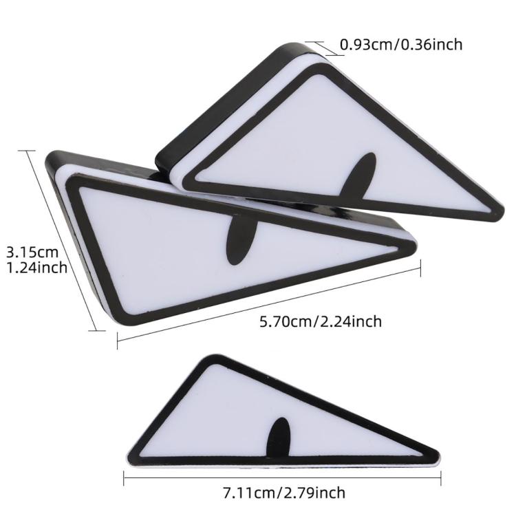 2pcs Motorcycle License Plate Screw Light Modifications Universal Decorative Car Lights, Spec: Semicircular Light Red - Decorative Lights by buy2fix | Online Shopping UK | buy2fix