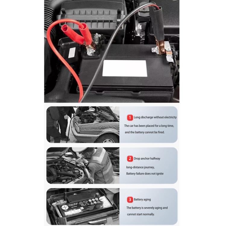 ANJING 12-24V Car Motorcycle Battery Charger Pure Copper Intelligent Pulse Repair, Specification: US Plug - Battery Charger by buy2fix | Online Shopping UK | buy2fix