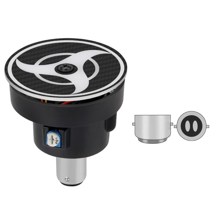 Highlight Motorcycle Rotating Brake Lights LED Tail Lights Modified Car Lights, Style: Windmill(Blue) - Signal Lights by buy2fix | Online Shopping UK | buy2fix