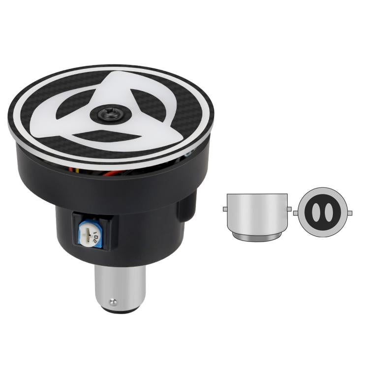 Highlight Motorcycle Rotating Brake Lights LED Tail Lights Modified Car Lights, Style: Million Flowers(Red) - Signal Lights by buy2fix | Online Shopping UK | buy2fix