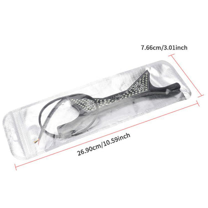 Motorcycle License Plate Screw Light Universal Decorative Accessory Headlight for Customization, Spec: Triangle Light White Yellow Flashing - Decorative Lights by buy2fix | Online Shopping UK | buy2fix