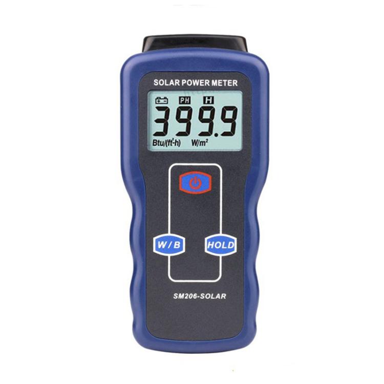LCD Display Solar Power Radiation Meter(Plastic Box) - Digital Multimeter by buy2fix | Online Shopping UK | buy2fix