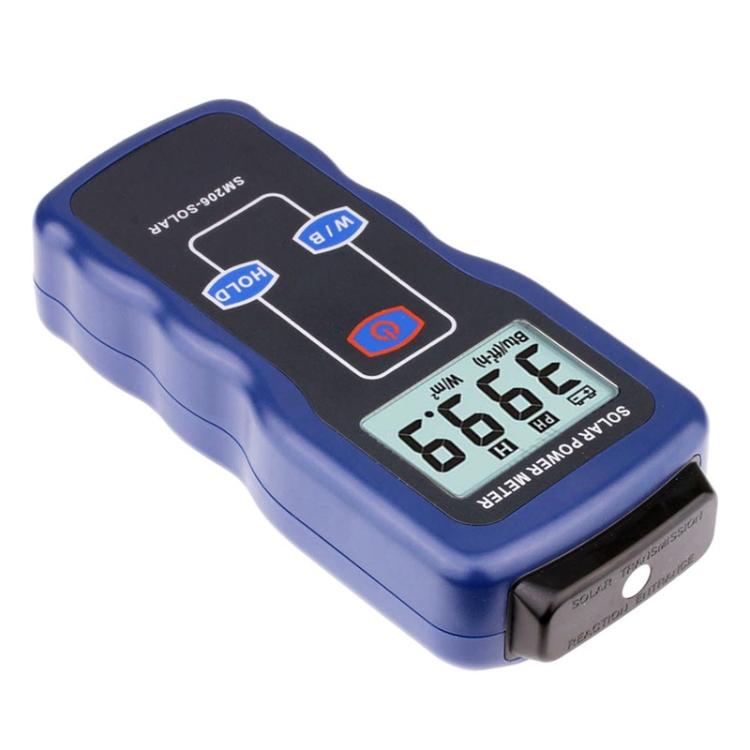 LCD Display Solar Power Radiation Meter(Plastic Box) - Digital Multimeter by buy2fix | Online Shopping UK | buy2fix