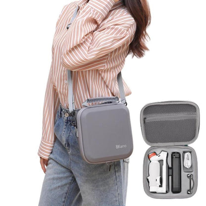 For Insta360 Flow Smartphone Gimbal Stabilizer BKANO Shoulder Bag Waterproof Portable Storage Case(Gray) - Case & Bags by BKANO | Online Shopping UK | buy2fix