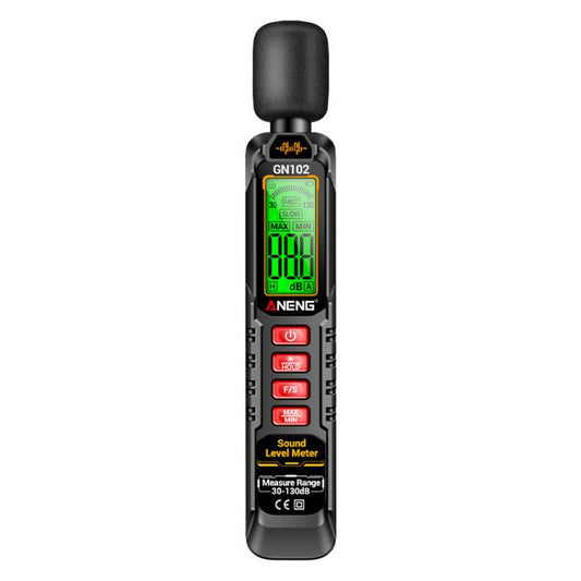 ANENG Sound Decibel Tester Volume Sound Level Noise Meter(No Battery) - Light & Sound Meter by ANENG | Online Shopping UK | buy2fix
