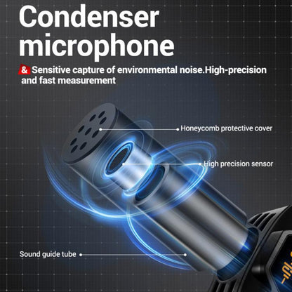 ANENG Sound Decibel Tester Volume Sound Level Noise Meter(No Battery) - Light & Sound Meter by ANENG | Online Shopping UK | buy2fix