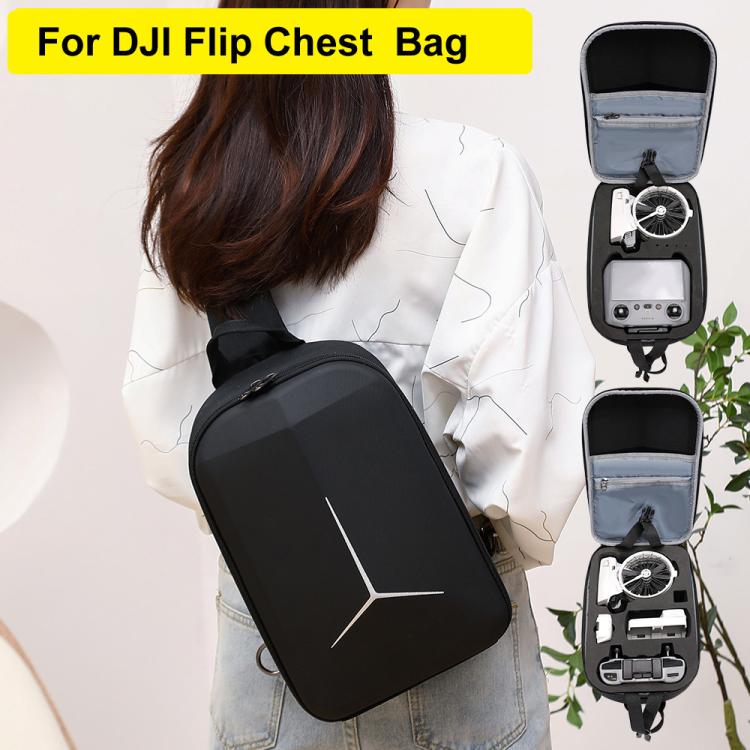 For DJI Flip RC-N3 Version BKANO Lightweight Shoulder Bag & Chest Pack Compact Carrying Case - Other by BKANO | Online Shopping UK | buy2fix
