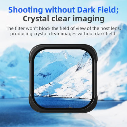 aMagisn AP26 Filter For GoPro HERO13 Black / 12 Black / 11 Black / 10 Black / 9 Black / 11Mini Black, Spec: CPL - Lens Filter by aMagisn | Online Shopping UK | buy2fix