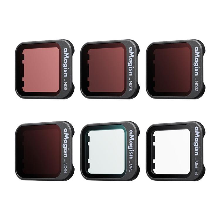For DJI Flip aMagisn Filter Lens Accessories, Spec: ND8+ND16+ND32+ND64+CPL+1/4 Mist - Other by aMagisn | Online Shopping UK | buy2fix