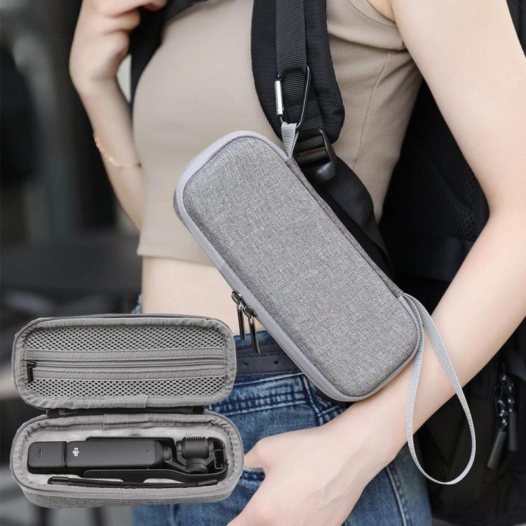 For DJI Pocket 3 BKANO Hard Shell Case Bag Handheld Camera Storage Box(Gray) - Case & Bags by BKANO | Online Shopping UK | buy2fix
