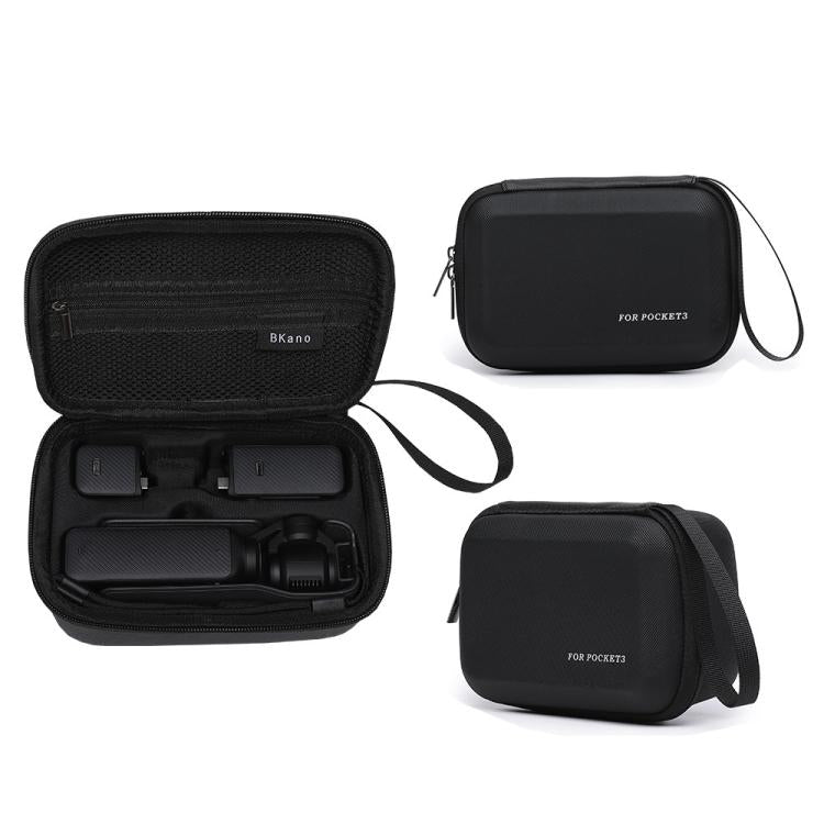 For DJI Pocket 3 Standard/Long-Battery Version BKANO Hard Case Slim Handheld Storage Bag(Black) - Case & Bags by BKano | Online Shopping UK | buy2fix