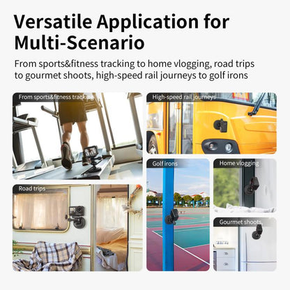 aMagisn AM19 3 In 1 Magnetic Ball Head Mount Camera Strong Magnetic Universal Ball Head Dual Interface - Holder by aMagisn | Online Shopping UK | buy2fix