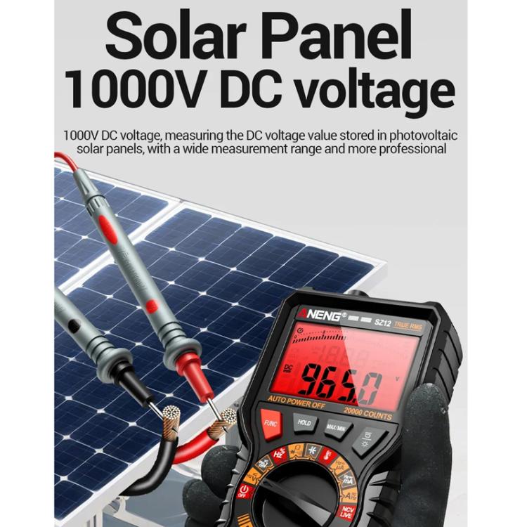 ANENG Intelligent Double Tube Anti-Burn Capacitor Multimeter(SZ12) - Digital Multimeter by ANENG | Online Shopping UK | buy2fix