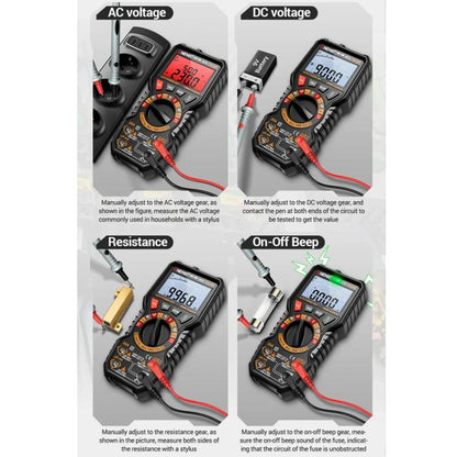 ANENG Intelligent Double Tube Anti-Burn Capacitor Multimeter(SZ12) - Digital Multimeter by ANENG | Online Shopping UK | buy2fix