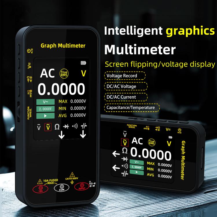 BSIDE S500 High-Precision Digital Graphic Recording Multimeter Color Screen 20000-Character Multimeter - Digital Multimeter by BSIDE | Online Shopping UK | buy2fix