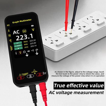 BSIDE S500 High-Precision Digital Graphic Recording Multimeter Color Screen 20000-Character Multimeter - Digital Multimeter by BSIDE | Online Shopping UK | buy2fix