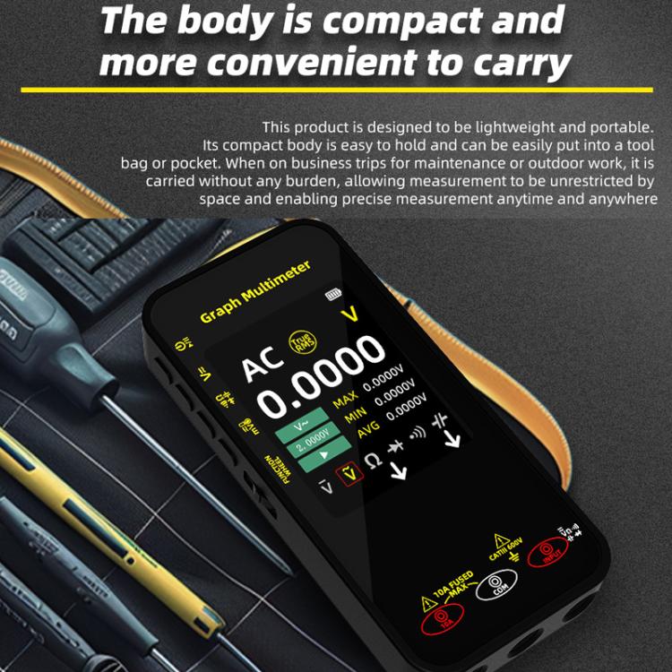 BSIDE S500 High-Precision Digital Graphic Recording Multimeter Color Screen 20000-Character Multimeter - Digital Multimeter by BSIDE | Online Shopping UK | buy2fix
