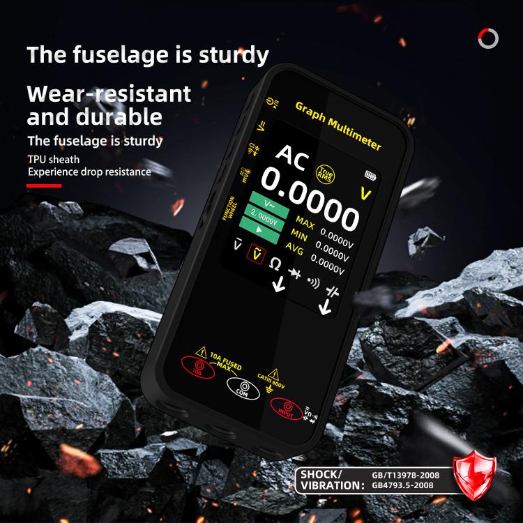 BSIDE S500 High-Precision Digital Graphic Recording Multimeter Color Screen 20000-Character Multimeter - Digital Multimeter by BSIDE | Online Shopping UK | buy2fix