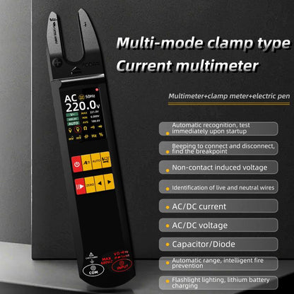 BSIDE U5 600A Intelligent High-Precision Clamp Meter U-Type Multimeter - Digital Multimeter by BSIDE | Online Shopping UK | buy2fix