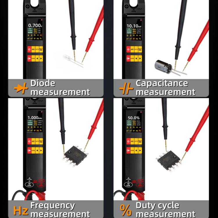 BSIDE U5 600A Intelligent High-Precision Clamp Meter U-Type Multimeter - Digital Multimeter by BSIDE | Online Shopping UK | buy2fix