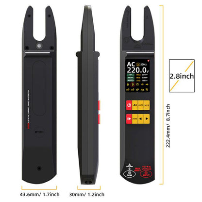 BSIDE U5 600A Intelligent High-Precision Clamp Meter U-Type Multimeter - Digital Multimeter by BSIDE | Online Shopping UK | buy2fix