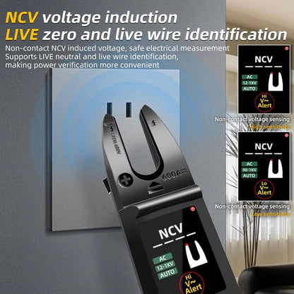 BSIDE U5 600A Intelligent High-Precision Clamp Meter U-Type Multimeter - Digital Multimeter by BSIDE | Online Shopping UK | buy2fix