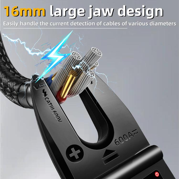 BSIDE U5 600A Intelligent High-Precision Clamp Meter U-Type Multimeter - Digital Multimeter by BSIDE | Online Shopping UK | buy2fix