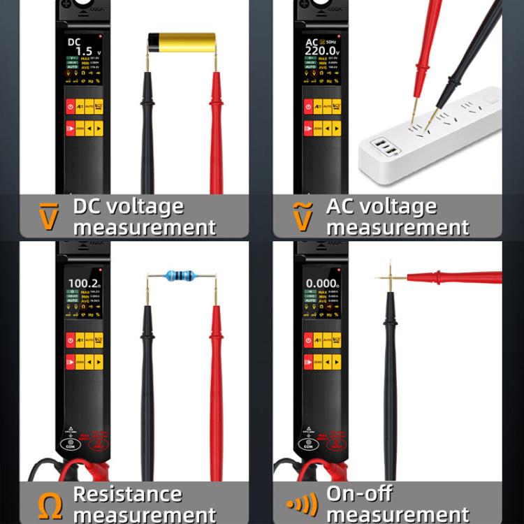 BSIDE U5 600A Intelligent High-Precision Clamp Meter U-Type Multimeter - Digital Multimeter by BSIDE | Online Shopping UK | buy2fix