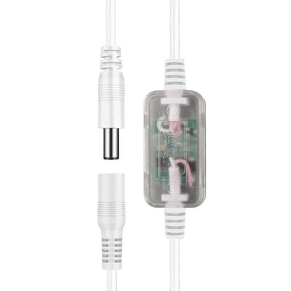 HuaGu 30cm Router Timed Restart Line Controller Power Failure Smart Reset Connection Cable WiFi Relay, Color: 24H Transparent - Modem by HuaGu | Online Shopping UK | buy2fix